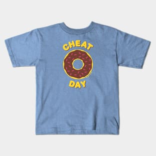 Cheat Day (Chocolate Donut) Kids T-Shirt